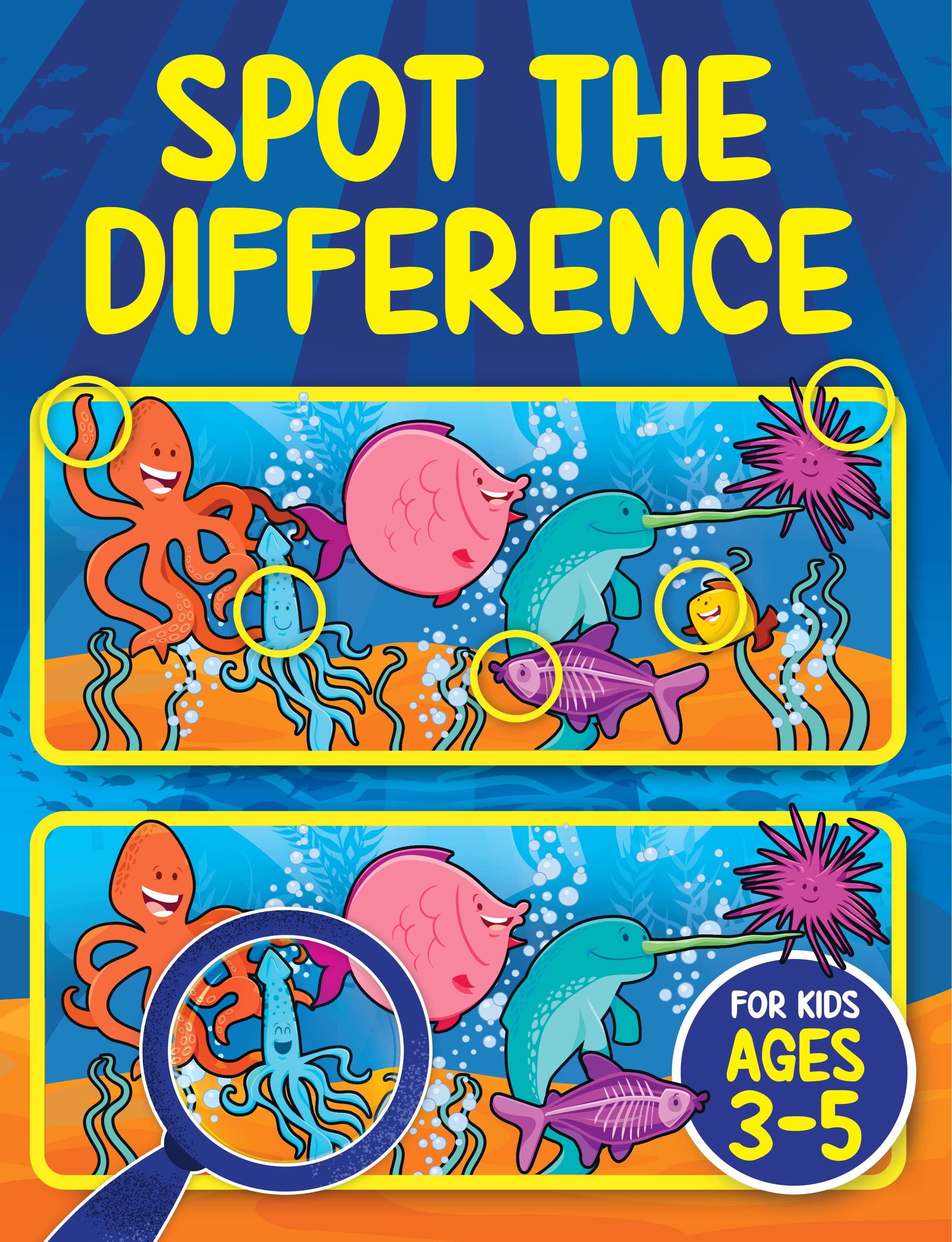 Spot the Difference for Kids Ages 3-5