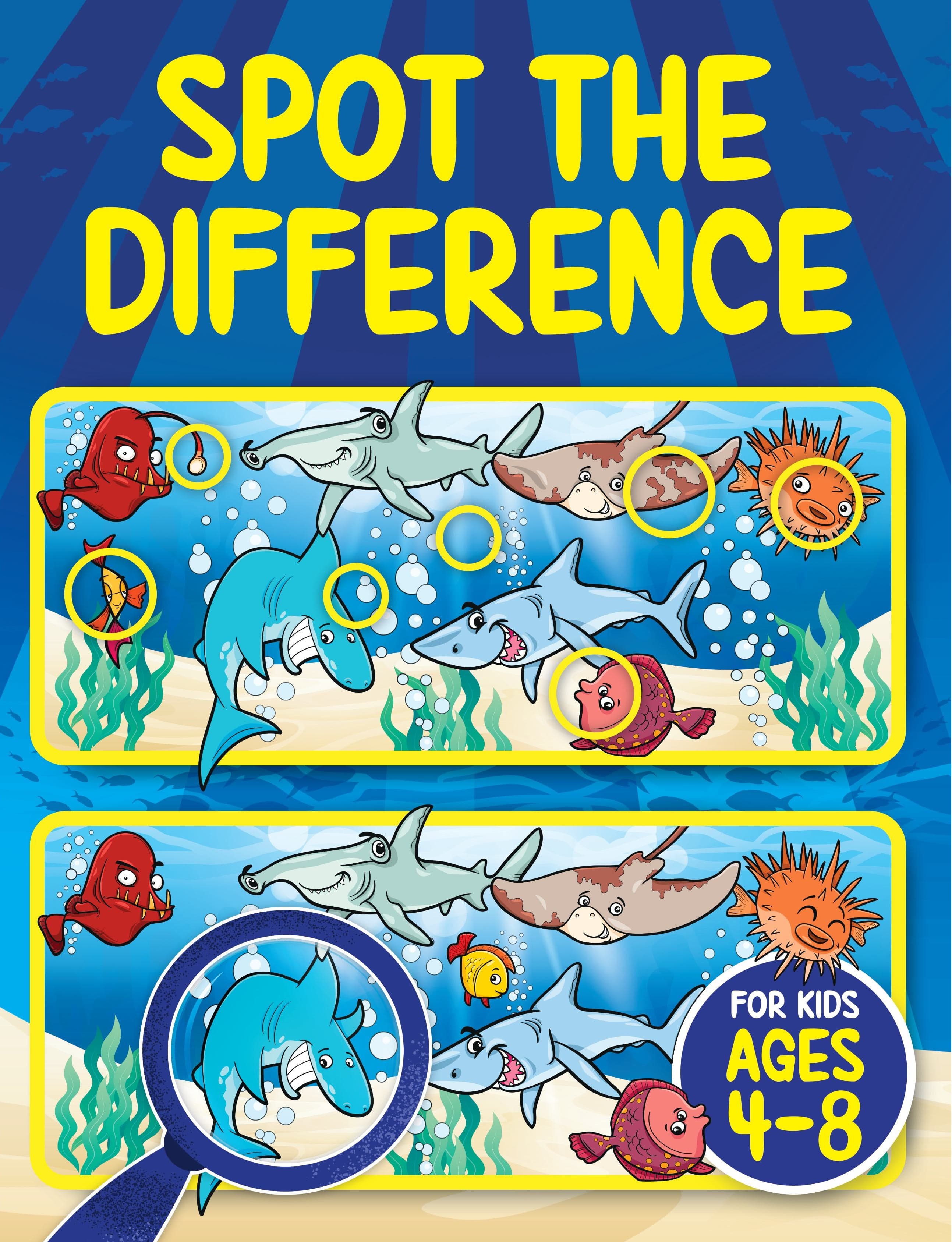 Spot the Difference for Kids Ages 4-8
