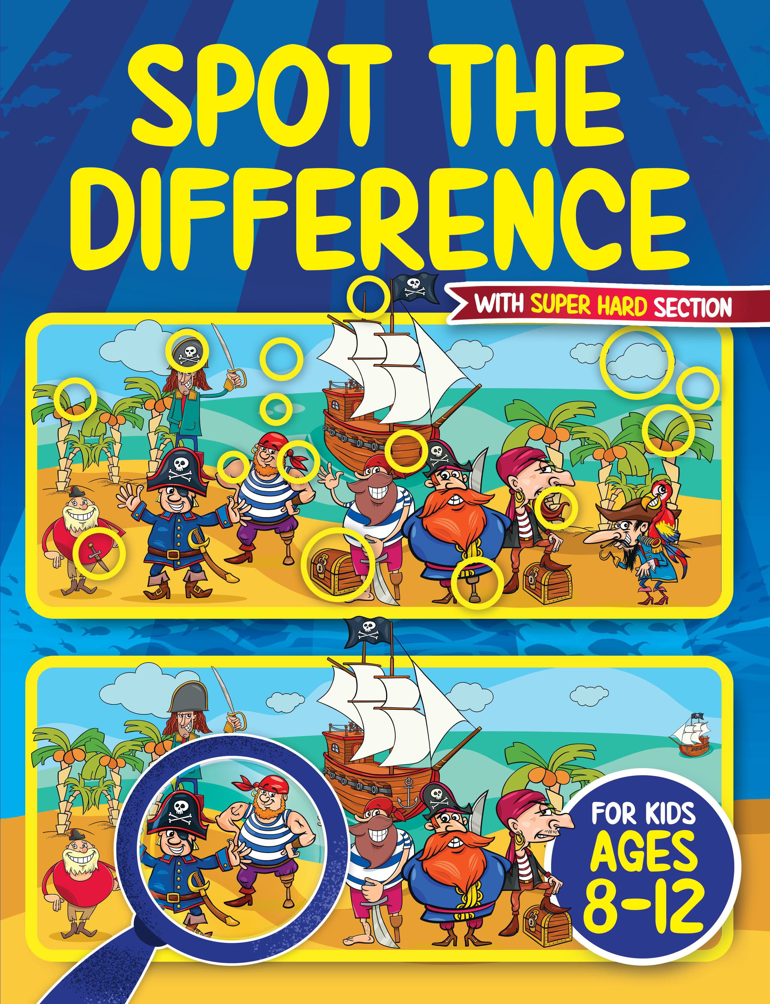 Spot the Difference for Kids Ages 8-12